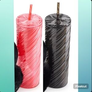 2 Pcs Women's Collection XIIX Swirl Tumblers